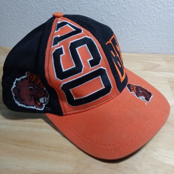 Vintage Oregon State Beavers Snap Back Hat - Picture 2 of 8